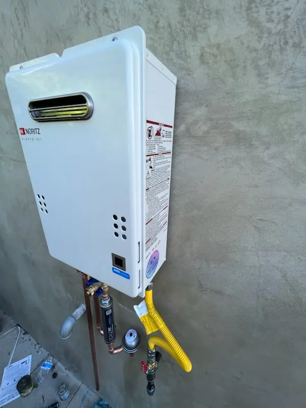 Tankless water heater installation for McKinleyville homes